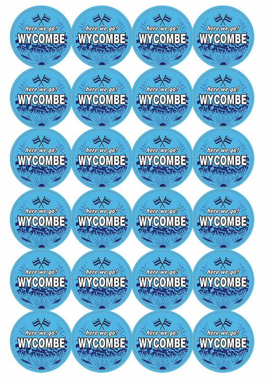 A picture of an A4 sheet of matte paper stickers