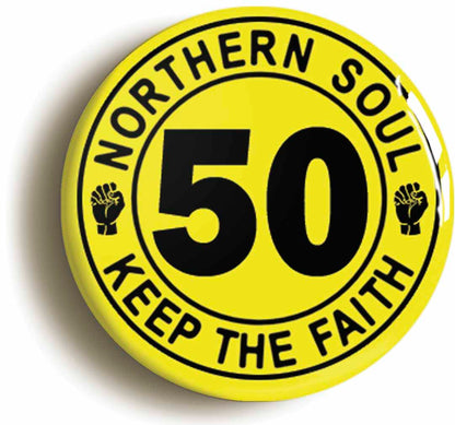 A picture of a button badge