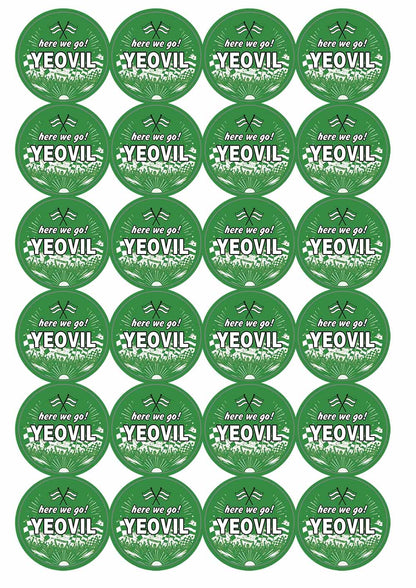 A picture of an A4 sheet of matte paper stickers