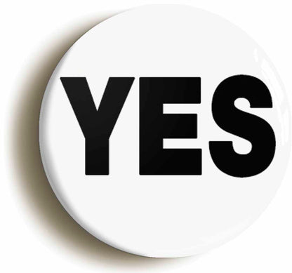 A picture of a button badge
