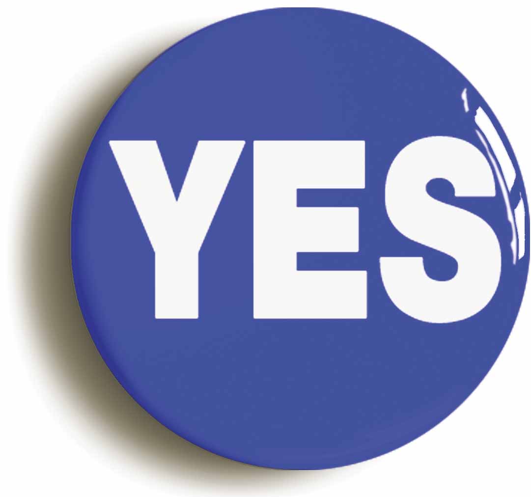 A picture of a button badge