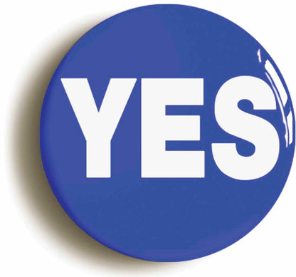 A picture of a button badge
