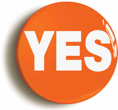 A picture of a button badge