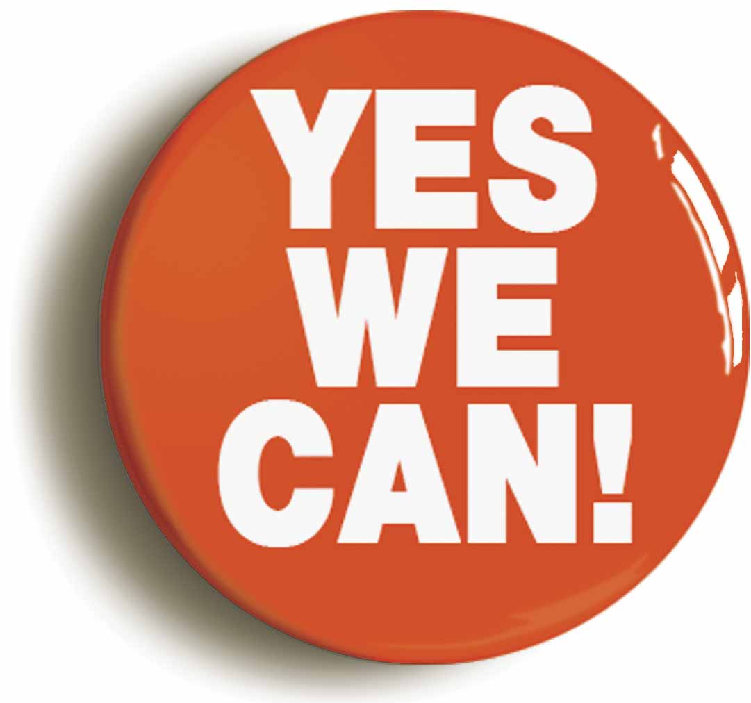 A picture of a button badge