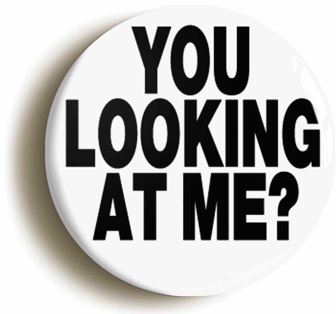 A picture of a button badge