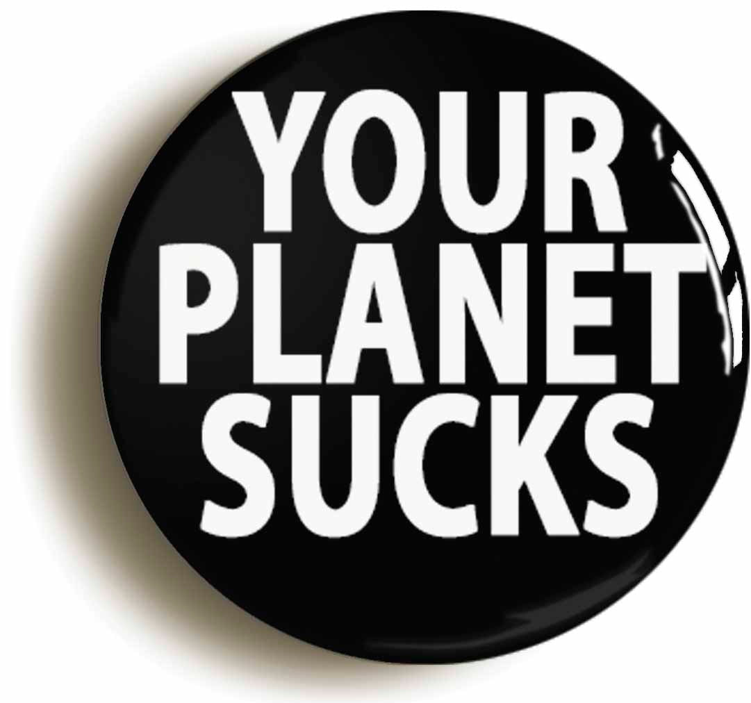 A picture of a button badge